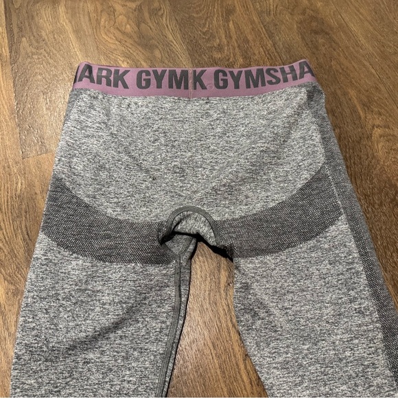 Gymshark Flex Legging Gray and Pink Size Size Medium - Picture 6 of 7
